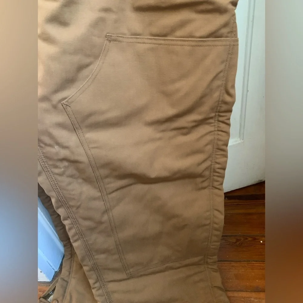 Like new Carhartt FR Bib Overalls 48x32 - Picture 8 of 11